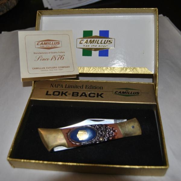 Camillus Solid Line #11 Folding Hunter LE Mac Tools Mint Box Papers 4 1/2" Closed Jigged Delrin Camillus Solid Line #11 Folding Hunter LE Mac Tools Mint Box Papers 4 1/2" Closed Jigged Delrin