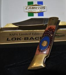 Camillus Solid Line #11 Folding Hunter LE Mac Tools Mint Box Papers 4 1/2" Closed Jigged Delrin 