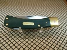 SCHRADE OLD TIMER 5OT BRUIN 1958/63 VINTAGE USA 1095 CARBON STEEL USED LOCKBACK POCKET KNIFE & BOX
