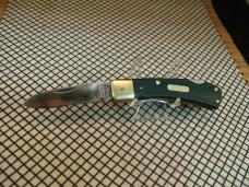 SCHRADE OLD TIMER 5OT BRUIN 1958/63 VINTAGE USA 1095 CARBON STEEL USED LOCKBACK POCKET KNIFE & BOX