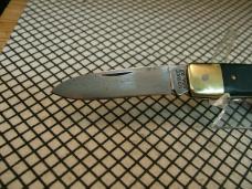 SCHRADE OLD TIMER 5OT BRUIN 1958/63 VINTAGE USA 1095 CARBON STEEL USED LOCKBACK POCKET KNIFE & BOX