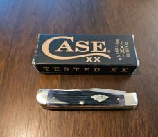 2023 Case XX Purple Bone Barnboard Jig Trapper 