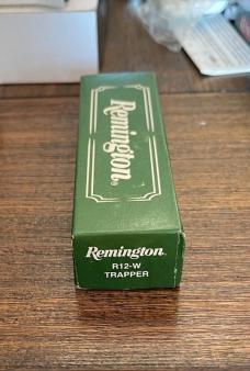 Remington R12-W PakkaWood Trapper late 1990’s mint in original box