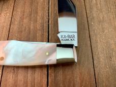 Ka-Bar by Queen Gunstock Jack Mother of Pearl Serial Number 0