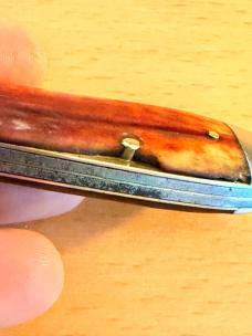 Beautiful 1965-69 Case XX 6235 1/2 Swell End Jack. Red Bone Vintage 
