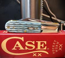 2025 Case XX Pocket Worn Gray Bone Crandall Jig Barlow 62009 1/2 - Stainless