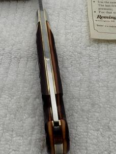 Remington 1990 Tracker Bullet Knife R#1306 Vintage New In Box Excellent