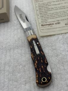 Remington 1990 Tracker Bullet Knife R#1306 Vintage New In Box Excellent