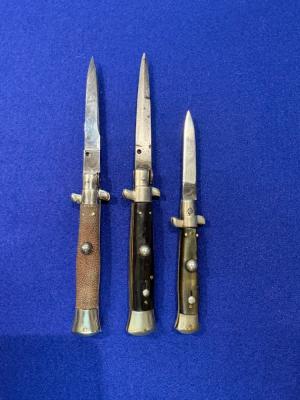 3 Knife Lot 2-Picklocks 1-BOBC