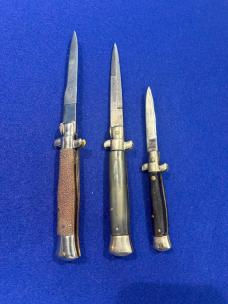 3 Knife Lot 2-Picklocks 1-BOBC