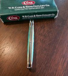 2003 Case Mini-Copperlock Jade Bone 01178