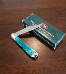 2003 Case Mini-Copperlock Jade Bone 01178
