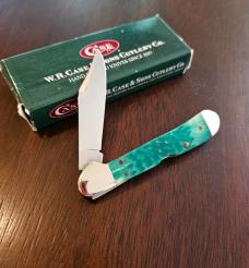 2003 Case Mini-Copperlock Jade Bone 01178