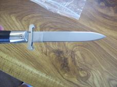 Vintage Taiwan Rizzuto Textured Handles Swing Guard UNUSED Works Great!
