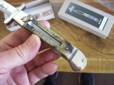 Hubertus The Guardian Knife Solingen, Germany Very Rare Big Horn Edition Swing Guard UNUSED W/Box