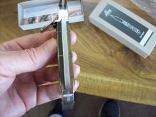 Hubertus The Guardian Knife Solingen, Germany Very Rare Big Horn Edition Swing Guard UNUSED W/Box
