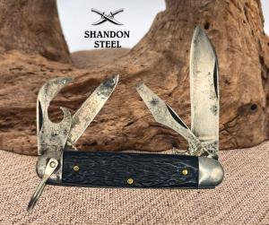 Imperial Prov RI Vintage Utility Pocket Knife Multi Tool Camp USA  162