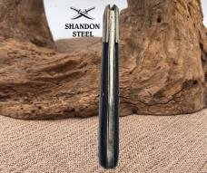 Large Coke Bottle Spear Point Carbon Steel Vintage Carbon Steel Knife (164)