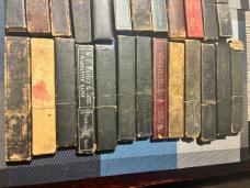 37 vintage razor boxes