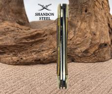 IMPERIAL INTL CORP GERMANY EQUAL END STOCKMAN POCKET KNIFE POCKET STAG (165)