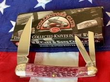 Case xx 2010 Whittler (MDL# 6355WH) w/ Sweet Cabernet Bone Handles -NOS in Orig box