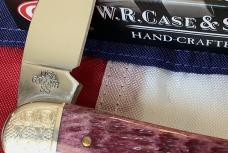 Case xx 2010 Whittler (MDL# 6355WH) w/ Sweet Cabernet Bone Handles -NOS in Orig box