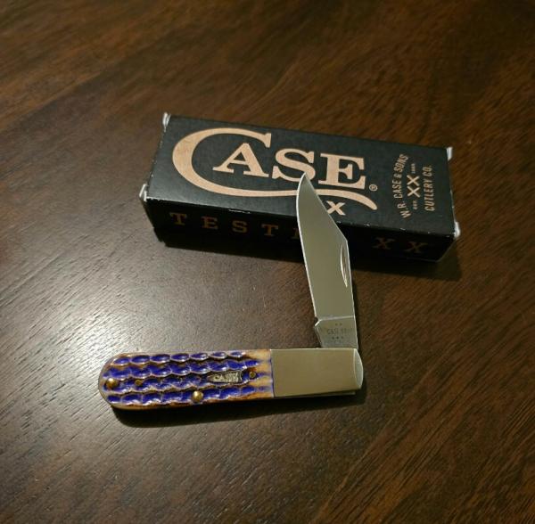 2025 Case XX Burnt Peanut Butter and Jelly Bone single blade Barlow 2025 Case XX Burnt Peanut Butter and Jelly Bone single blade Barlow