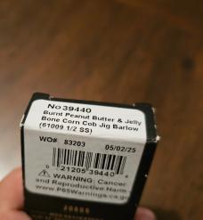 2025 Case XX Burnt Peanut Butter and Jelly Bone single blade Barlow 