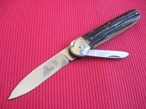 Older German Large Size HUBERTUS Pen Blade Release Knife Older German Large Size HUBERTUS Pen Blade Release Knife