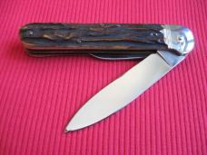 Older German Large Size HUBERTUS Pen Blade Release Knife