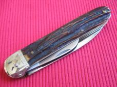 Older German Large Size HUBERTUS Pen Blade Release Knife