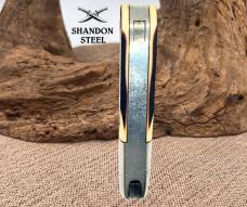 Queen Steel USA Vintage 2-Blade Barlow Folding Pocket Knife Patent #2728139 -187