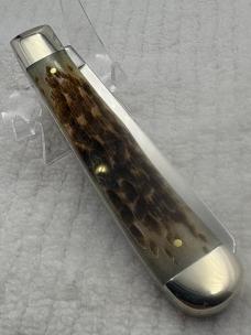 Case XX USA 2020 10 Dot 6254 SS 2 Blade Trapper Slip Joint Pocket Knife (131)