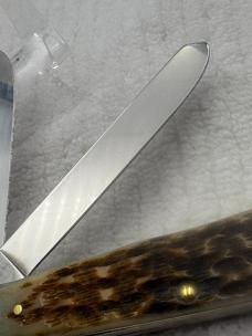 Case XX USA 2020 10 Dot 6254 SS 2 Blade Trapper Slip Joint Pocket Knife (131)