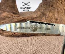 John Primble USA 5371 Yellow 3 Blade Stockman Vintage Folding Pocket Knife (5)