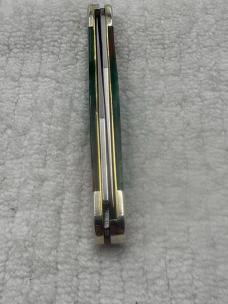 Case XX USA 2009 1 Dot 2 Blade Muskrat Premier Edition 1 / 500 Coral Sea (110)