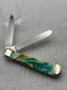 Case XX USA 2021 9 Dot 9254 SS 2 Blade Trapper Slip Point Pocket Knife (40)