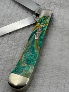 Case XX USA 2021 9 Dot 9254 SS 2 Blade Trapper Slip Point Pocket Knife (40)