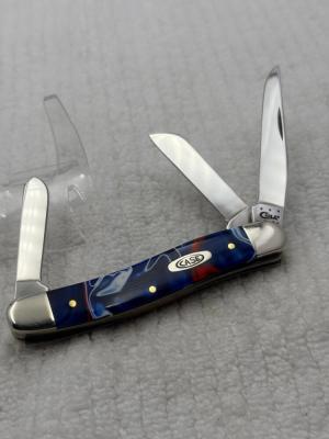 Case XX USA 2014 6 dot 10318 SS 3 Blade Med Stockman Slip Joint Pocket Knife 54