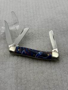Case XX USA 2014 6 dot 10318 SS 3 Blade Med Stockman Slip Joint Pocket Knife (54)