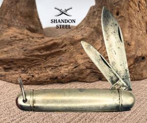 IMPERIAL Knife Co Equal-End Cigar Jack 2 Blade Carbon Folding Pocket Knife 28