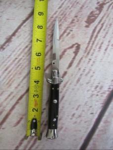 Vintage 1960s Italian Stiletto – Swivel Bolster – "ITALY INOX" Tang Stamp – Great Mechanics