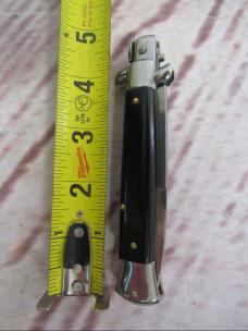 Vintage 1960s Italian Stiletto – Swivel Bolster – "ITALY INOX" Tang Stamp – Great Mechanics