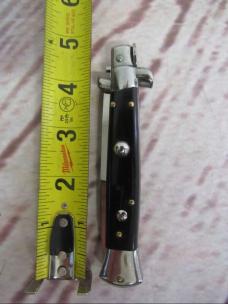 Vintage 1960s Italian Stiletto – Swivel Bolster – "ITALY INOX" Tang Stamp – Great Mechanics