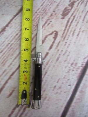 Vintage 1960s Italian Stiletto  Swivel Bolster  quotITALY INOXquot Tang Stamp  Great Mechanics