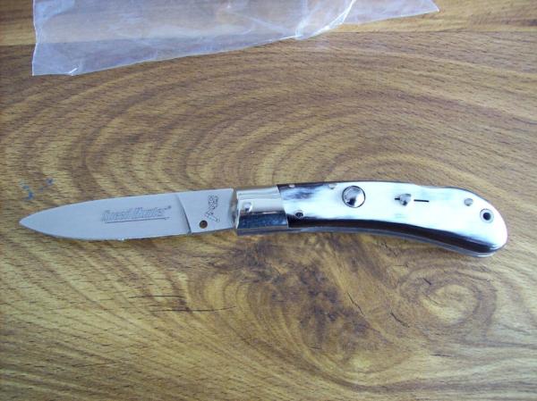 Vintage AKC Italy Speed Hunter Lockback Brazilian Horn Fires Like a Rocket Looks UNUSED! Vintage AKC Italy Speed Hunter Lockback Brazilian Horn Fires Like a Rocket Looks UNUSED!