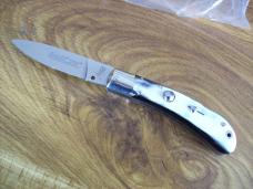 Vintage AKC Italy Speed Hunter Lockback Brazilian Horn Fires Like a Rocket Looks UNUSED!