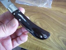 Vintage AKC Italy Speed Hunter Lockback Brazilian Horn Fires Like a Rocket Looks UNUSED!