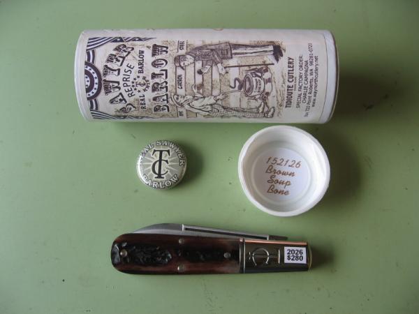 GREAT EASTERN TIDIOUTE CUTLERY PATTERN 152126 BROWN SOUP BONE GREAT EASTERN TIDIOUTE CUTLERY PATTERN 152126 BROWN SOUP BONE