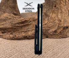 SOG Auto Clip Plain Edge Lockback Folding Pocket Knife BG-42 Steel Rc 60 (169)